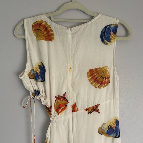 ASOS Design Sleevless Cut Out Midi Dress Sz. US 6 - Picture 7 of 8